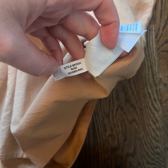 J.Crew Button-Back 100% Linen Shift Dress - Picture 8 of 11